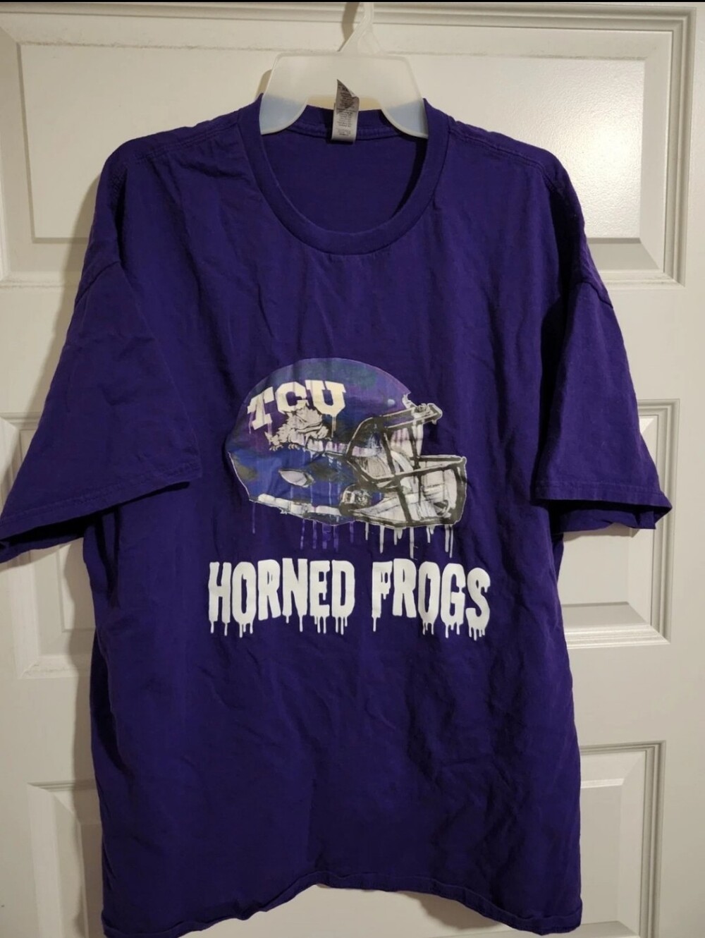 TCU Horned Frogs Size 2XL Purple T-Shirt